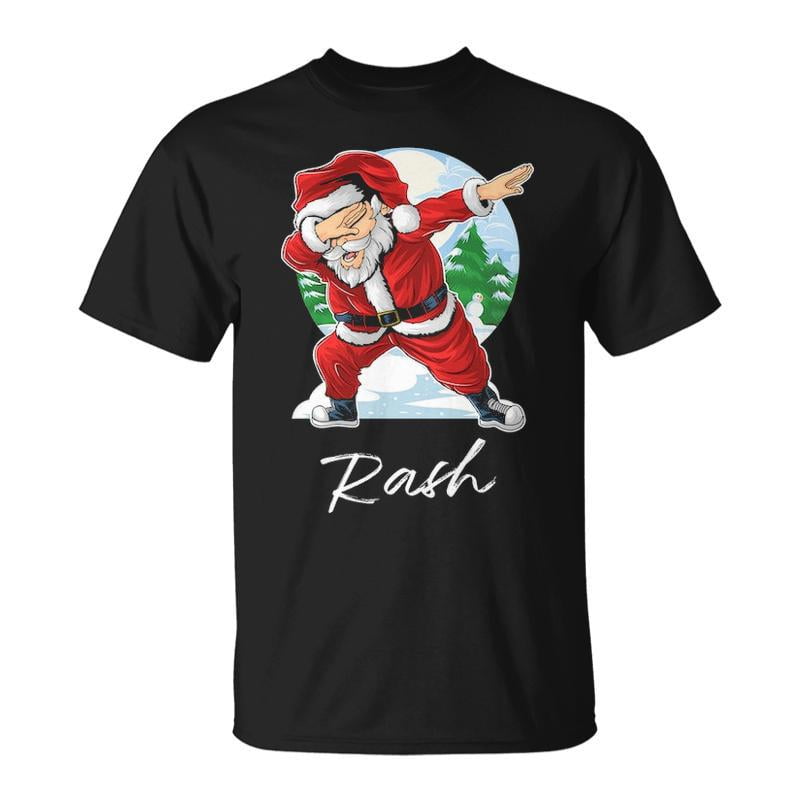 Rash Name Gift Santa Rash Unisex TShirt - Walmart.com