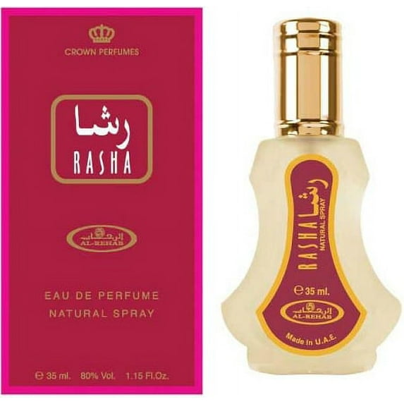 Rasha - Al-Rehab Eau De Natural Perfume Spray - 35 ml (1.15 fl. oz)- 2 pack
