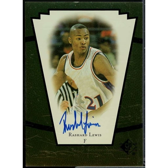 Rashard Lewis Rookie Card 1998 SP Top Prospects Vital Signs #RL