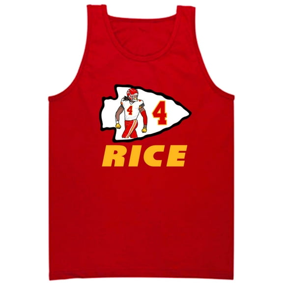 Rashee Rice Chiefs Logo Touchdown Tank Top