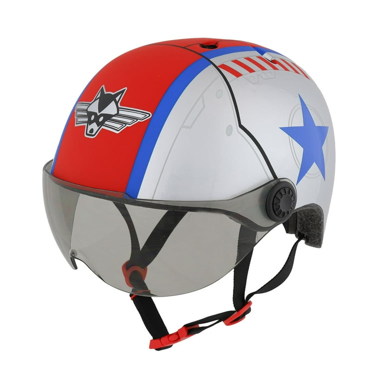 Raskullz Flying Ace Shield Bike Helmet Child 5 50 54cm