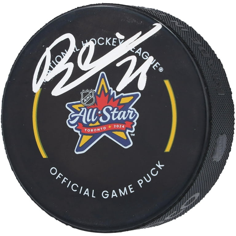 Nhl autographed official store game puck