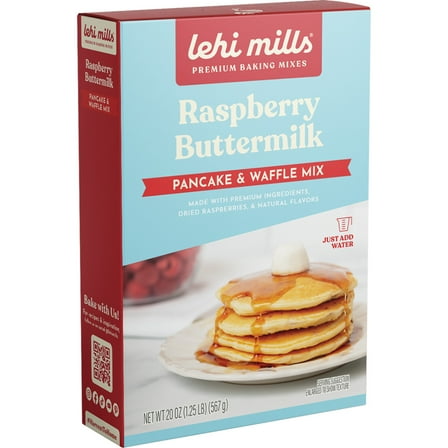 Lehi Mills Raspberry Buttermilk Pancake  Waffle Mix