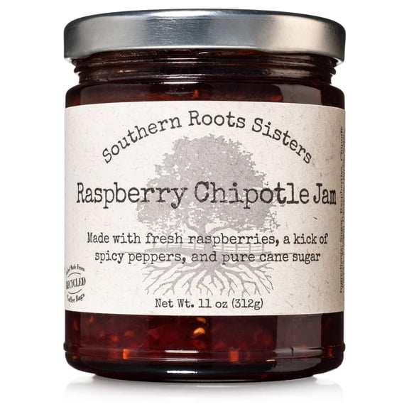 Southern Roots Sisters: Jam Raspberry Chipotle, 11 Oz