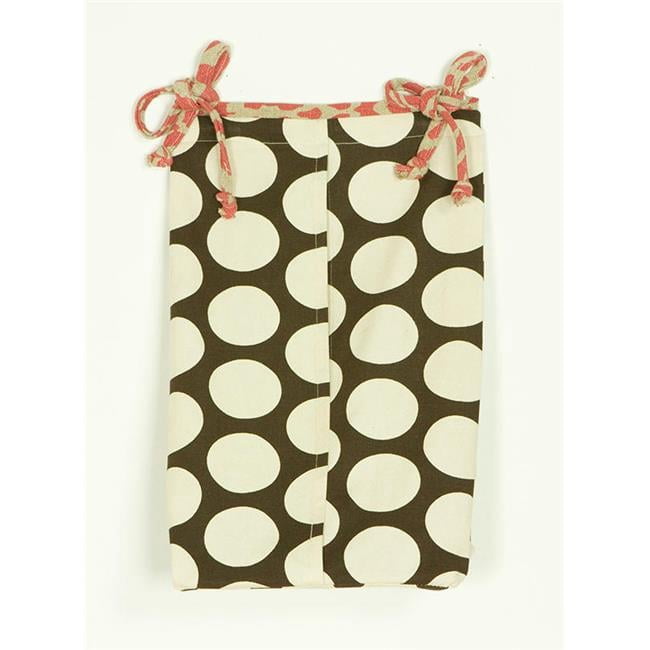Raspberry Dot Diaper Stacker