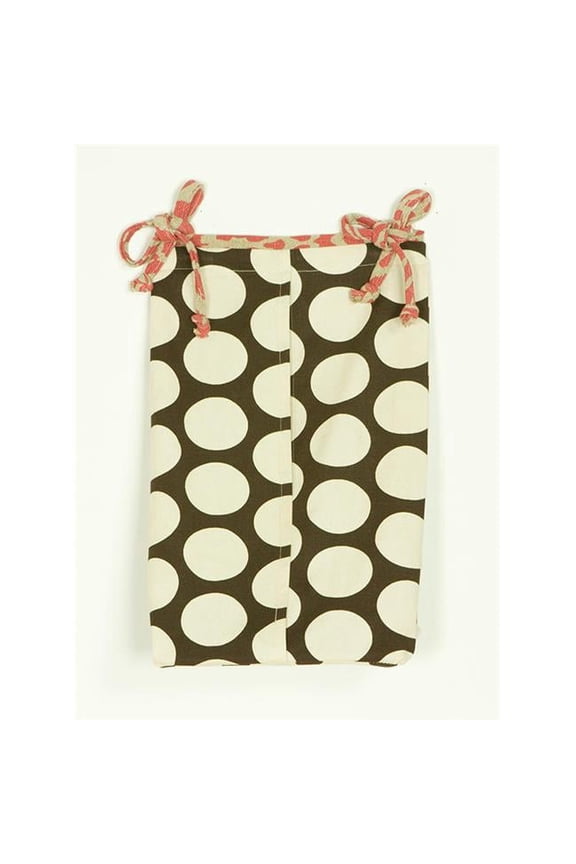 Raspberry Dot Diaper Stacker
