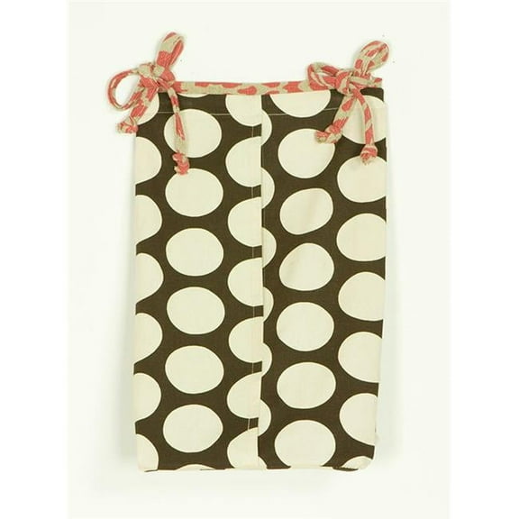 Raspberry Dot Diaper Stacker