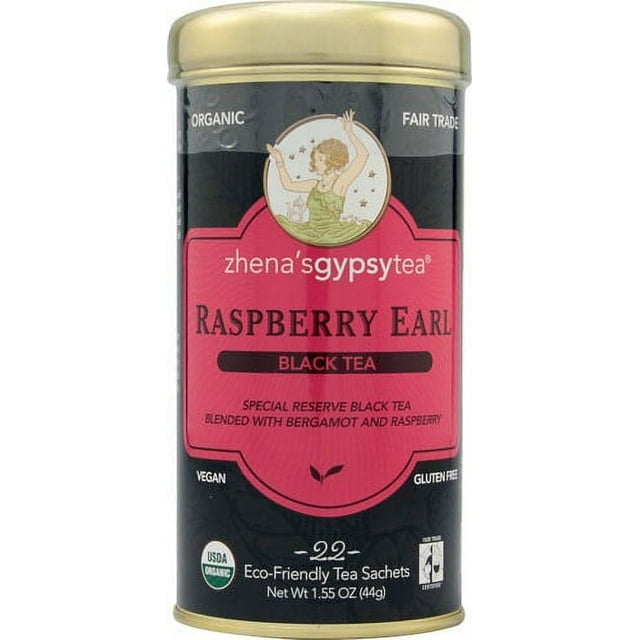 Raspberry Earl Zhena's Gypsy Tea 22 Packet - Walmart.com
