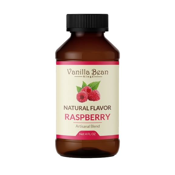 Raspberry Extract for Baking and Flavoring - 4 OZ - Natural Flavors for Baked Goods, Desserts, & Cooking