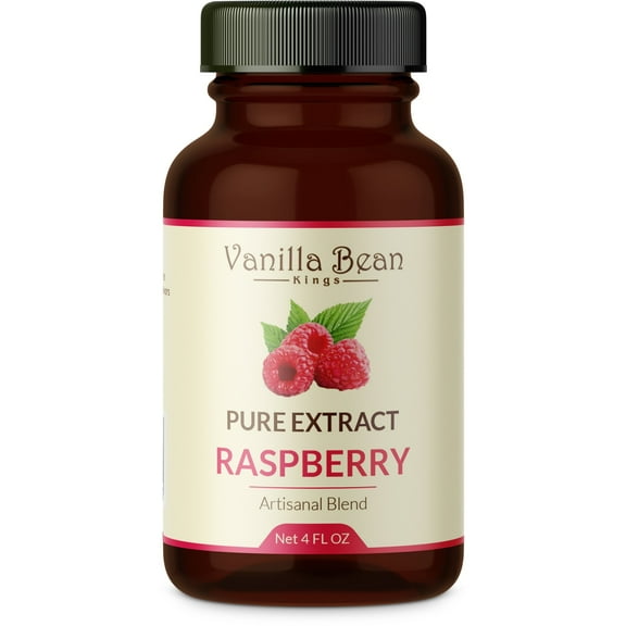 Raspberry Extract for Baking and Flavoring - 4 OZ - Natural Flavors for Baked Goods, Desserts, & Cooking