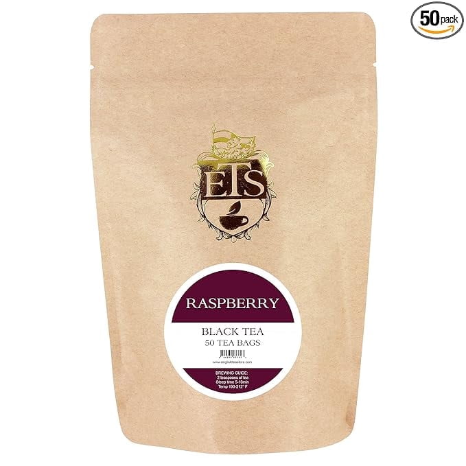 Tea Bag Raspberry Sm Raspberry Flavored Black Tea Bags | Naturally Flavored Ceylon Tea ...