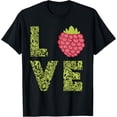 thumbnail image 1 of Raspberry Fruit Raspberries Leopard Love Raspberry T-Shirt, 1 of 4