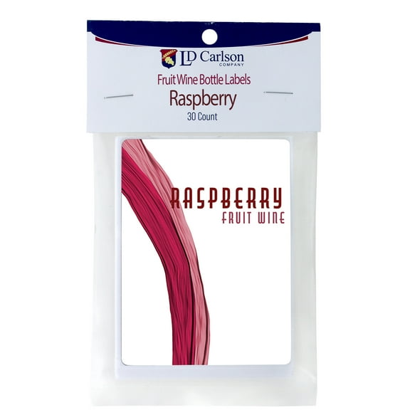 Raspberry Fruit Wine Labels