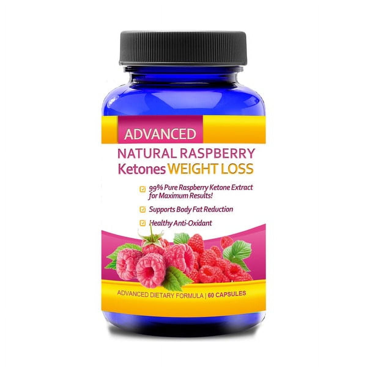 Raspberry Ketones 60-capsule Weight Loss and Fat Burning Supplement (2 Bottles)