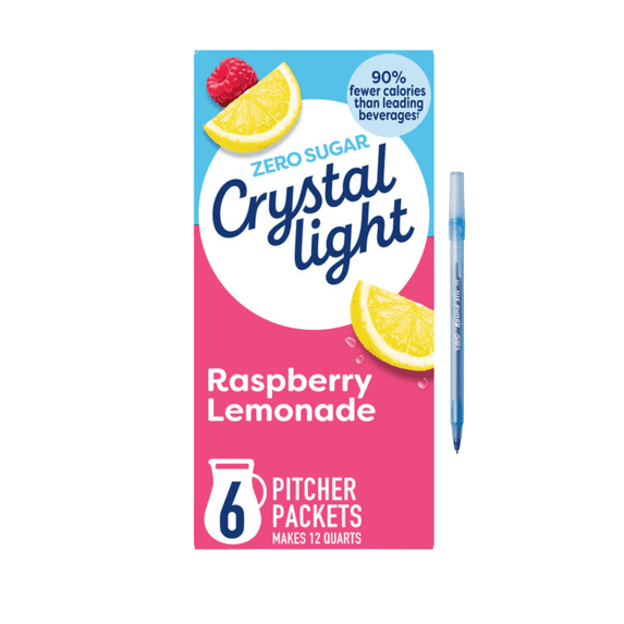 Raspberry Lemonade Artificially Flavored Powdered Drink Mix 6 ct