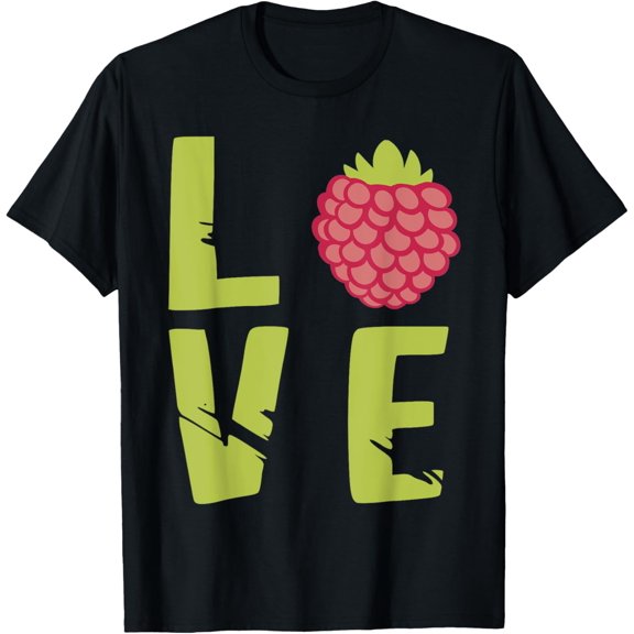 Raspberry Lover Love Raspberry Fruit Raspberries Raspberry T-Shirt