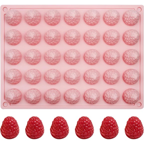 Raspberry Mold 35-Cavity for Candy