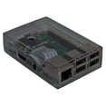 thumbnail image 1 of Raspberry Pi 3, 2,  Retro Pi and B+ Case Kit, Transparent Smoked Finish, 1 of 1