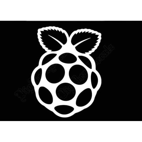 Raspberry Pi Computer 6 Inch Vinyl Car Decal Tech Geek Sticker for Truck, Car, Tumbler, Cup, Laptop, Decor, Locker, Table, Window