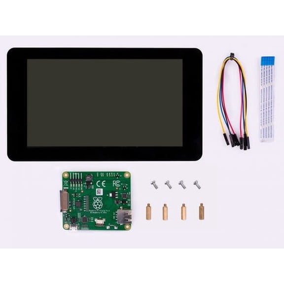 Raspberry Pi 7 Touchscreen LCD Display Foundation Makeup Kit