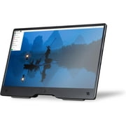 Raspberry Pi Monitor 15.6  Full HD Desktop Display, Versatile and Compact BlacK SC1228