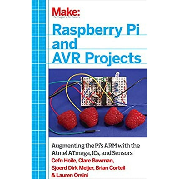 Pre-Owned Raspberry Pi and Avr Projects: Augmenting the Pi's Arm with the Atmel Atmega, Ics, and Sensors (Paperback) 1457186241 9781457186240
