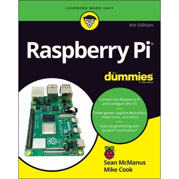 Raspberry Pi for Dummies, (Paperback)
