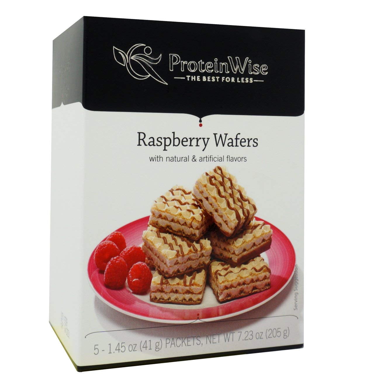 Raspberry Protein Wafers, High Protein Low Carb Snacks, Bariatric, Low