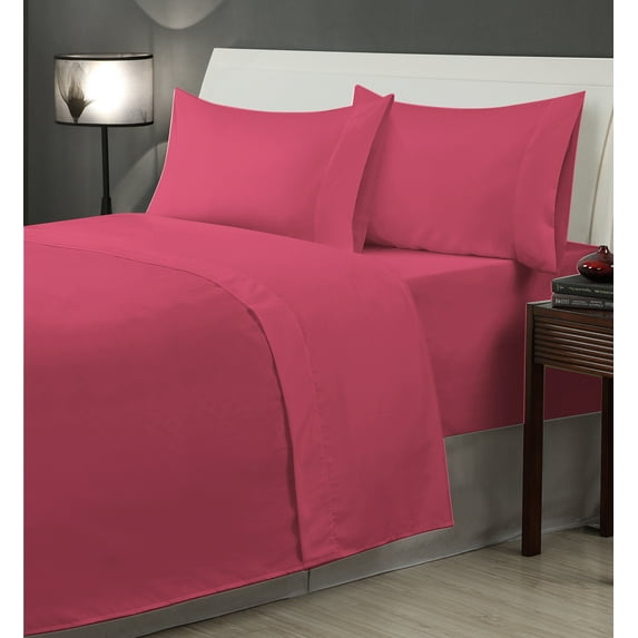Raspberry Solid Sheet SetFullRaspberry