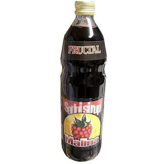 Raspberry Syrup, Malina (Fructal) 1L or Maraska