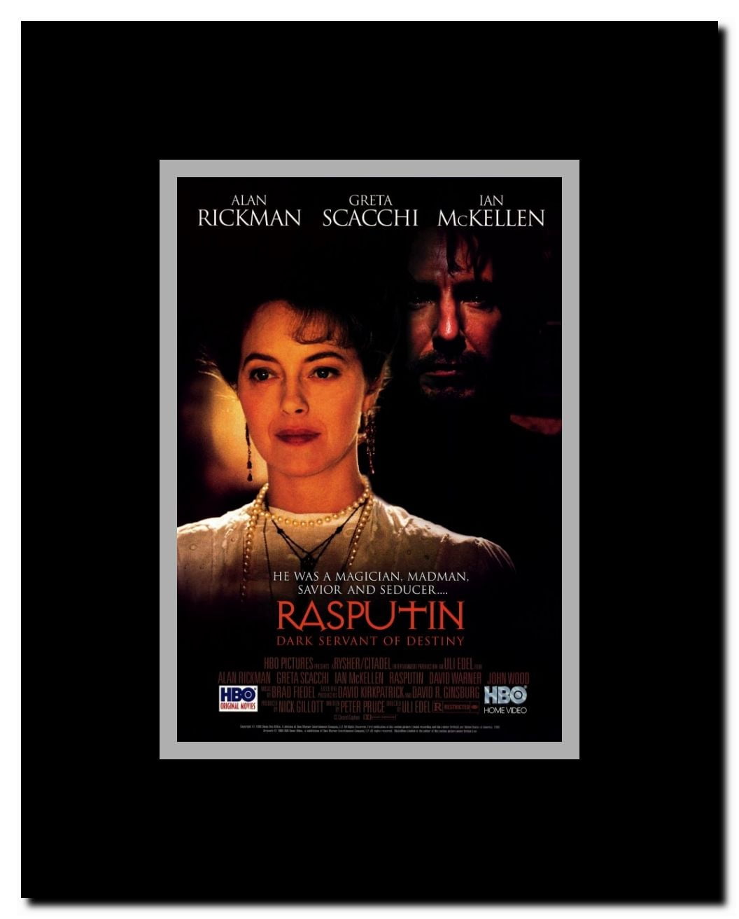 Rasputin: Dark Servant of Destiny Framed Movie Poster