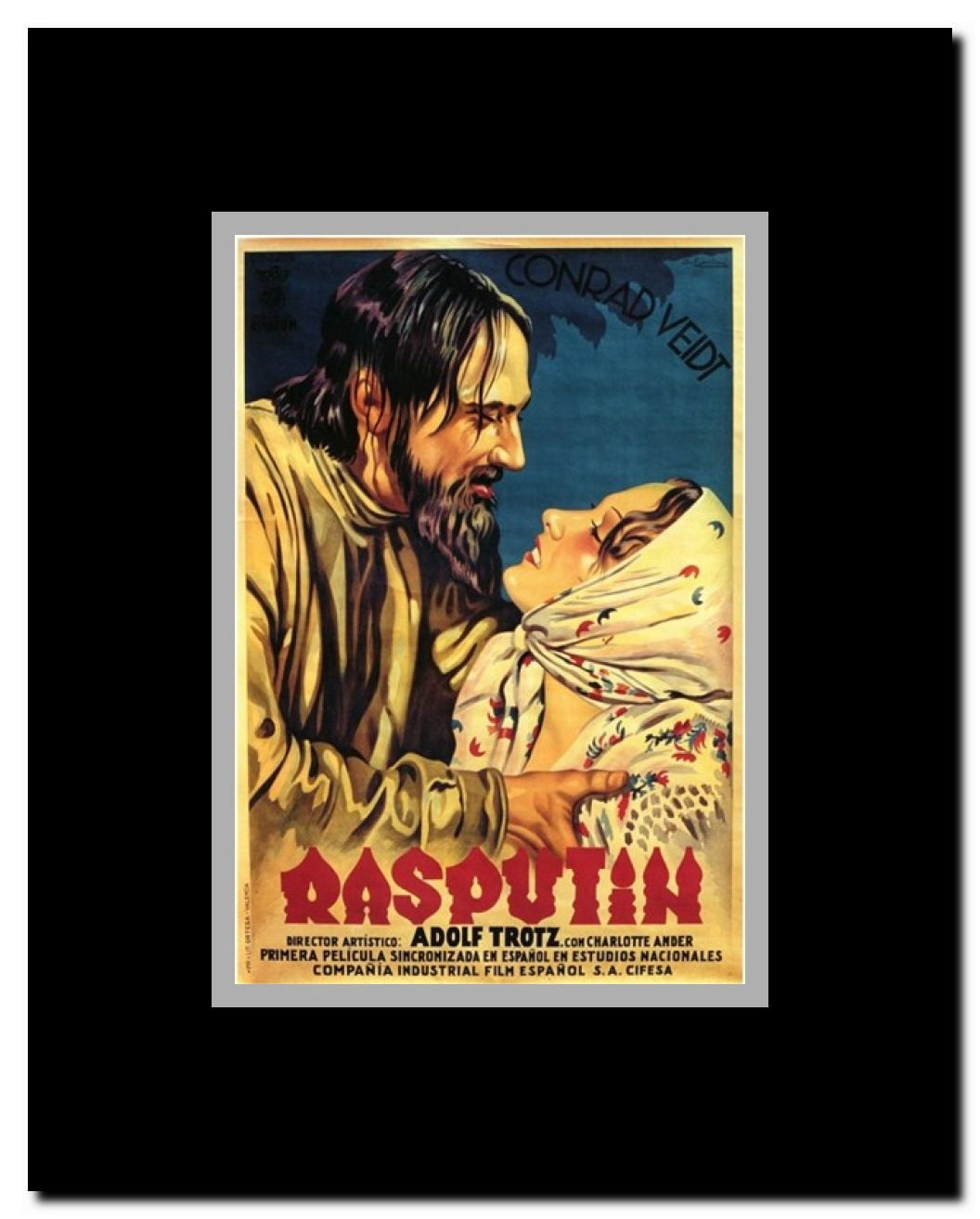 Rasputin Framed Movie Poster