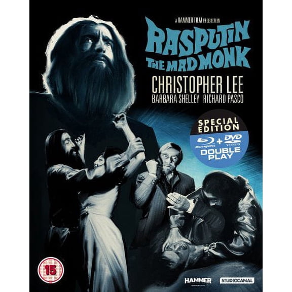 Rasputin: The Mad Monk (Blu-Ray & DVD Combo) [ NON-USA FORMAT, Blu-Ray, Reg.B Import - United Kingdom ]