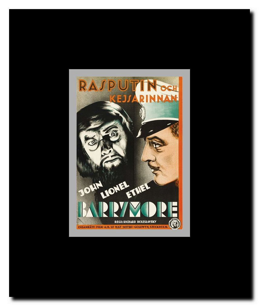 Rasputin and the Empress Framed Movie Poster