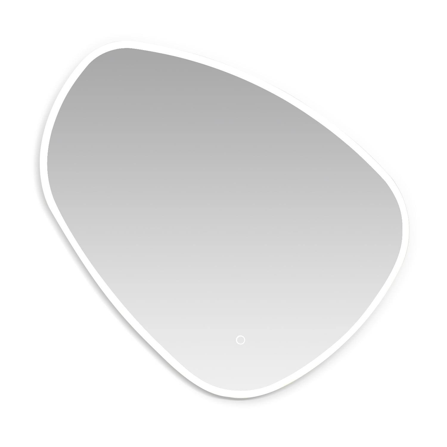 Rasso 32" Frameless LED Lighted Bathroom Vanity Mirror