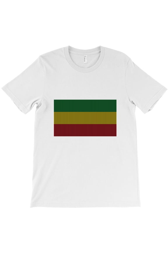 Rasta Flag, Jamaican Rastafarian Pride Graphic Design For G19761 Unisex T-Shirt, Up to Size 5XL