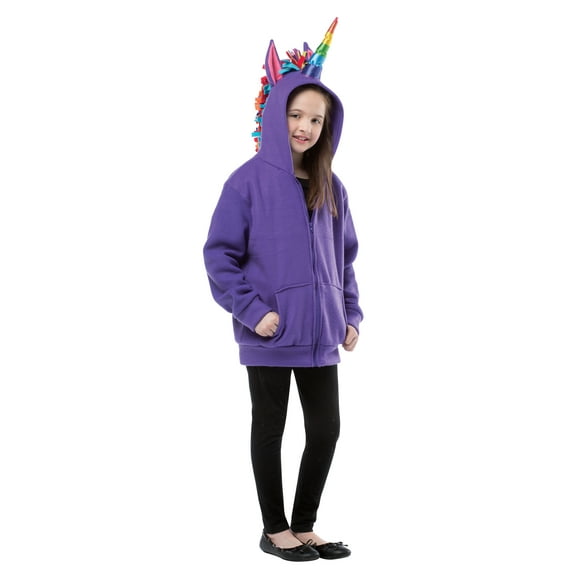 Rasta Impasta GC-16012TN Hoodie Unicorn Purple Teen