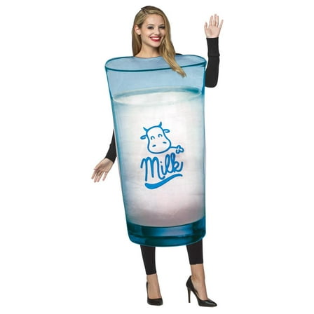 Rasta Imposta Adult Get Real - Milk Costume - One Size Fits Most