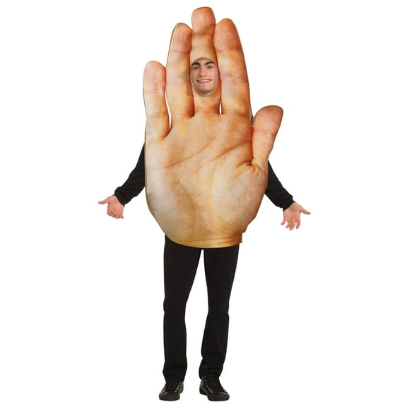 Rasta Imposta Adult Human Hand Halloween Costume, Unisex Adult, Beige, One Size