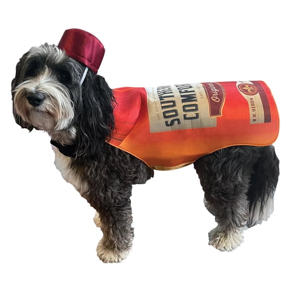 Rasta Imposta Adult Southern Comfort Dog Costume - Size X Small/Small - Orange