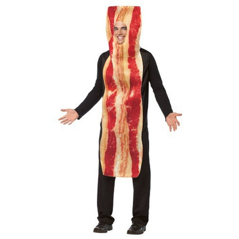 Mens Bacon Adult Costume Male Halloween Mens Bacon Adult Costume Male Halloween