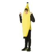 Rasta Imposta Banana Halloween Costume, Yellow, Child Size 7-10, Unisex