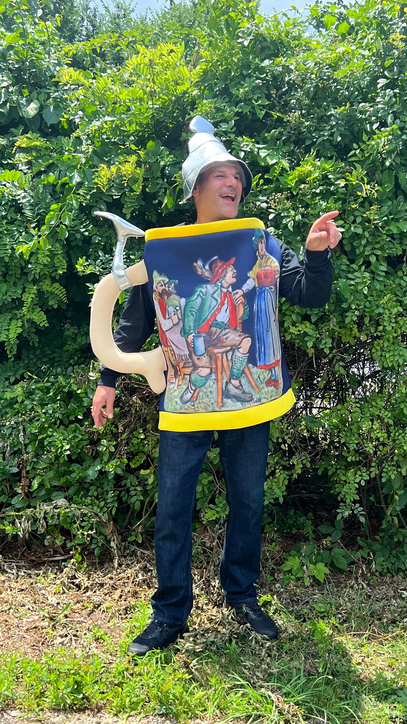 Rasta Imposta Beer Stein Halloween Costumes, Adult, Unisex, Multi-color