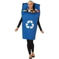 thumbnail image 1 of Rasta Imposta Blue Recycling Bin Halloween Costume, Unisex, Adult, One Size, 1 of 4