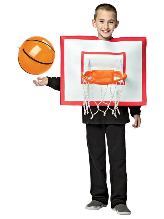 Boys' Basketball Hoop Costume - Size 7-10