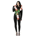 thumbnail image 1 of Rasta Imposta Candy Cane Halloween Christmas Costume, Men and Women's, Red White, Adult One Size, R1253-OS, 1 of 6