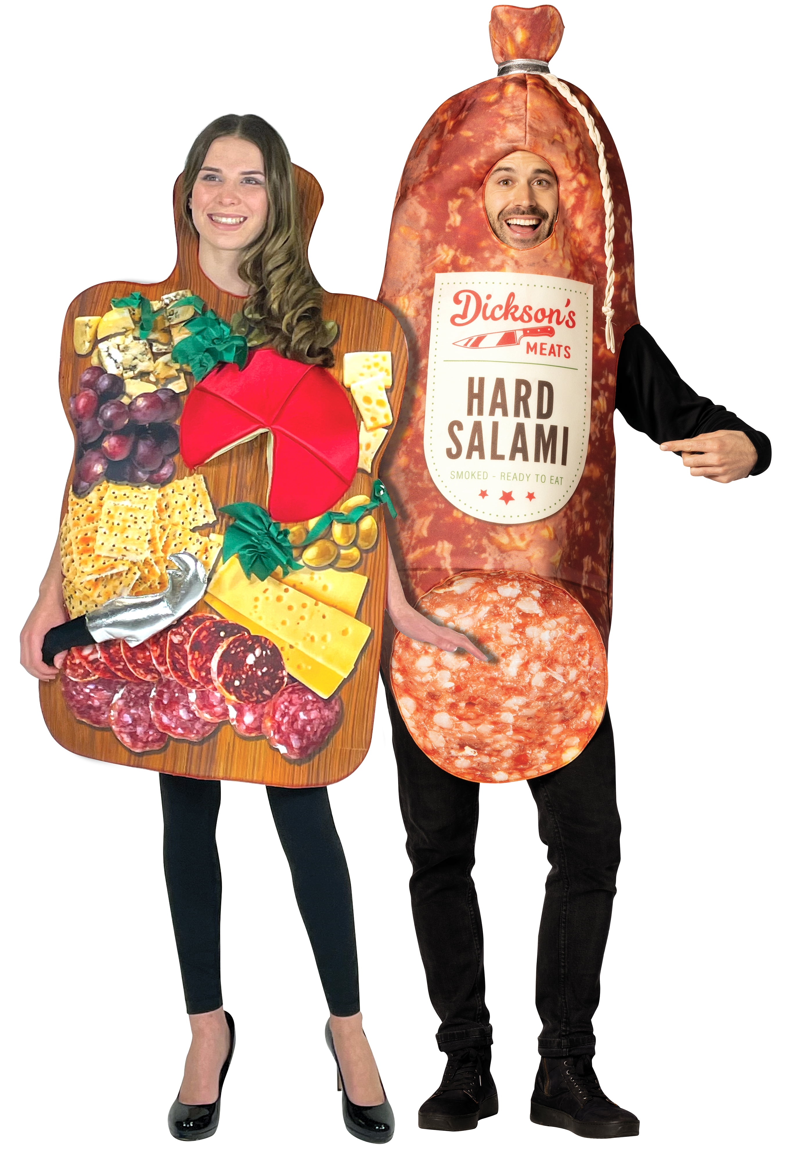 Rasta Imposta Charcuterie Board Hard Salami Couples Halloween