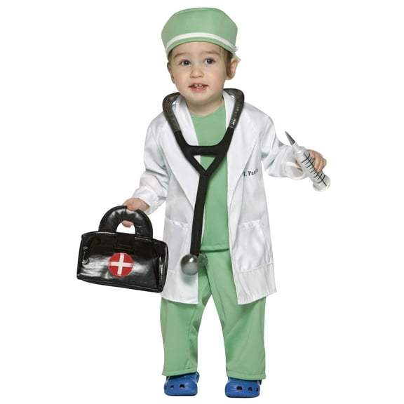 Rasta Imposta Doctor Fancy-Dress Unisex Costume for Toddler Ages 18-24 Months, 9756