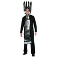 thumbnail image 1 of Rasta Imposta Fork Costume Adult Halloween, Silver, Fits Both Women and Men, 1 of 4