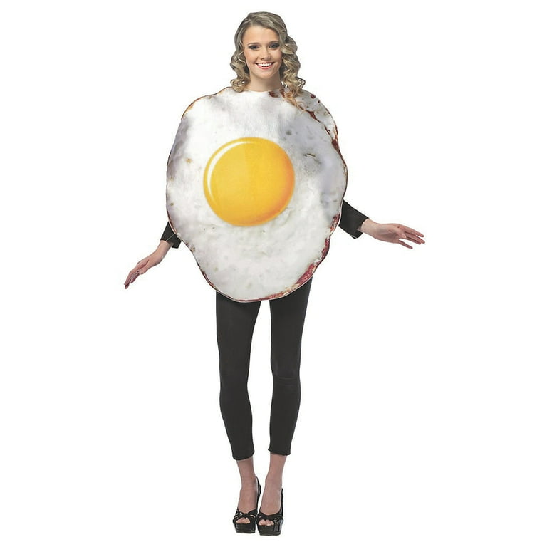 Fried Egg Adult Costume Fried Egg Adult Costume